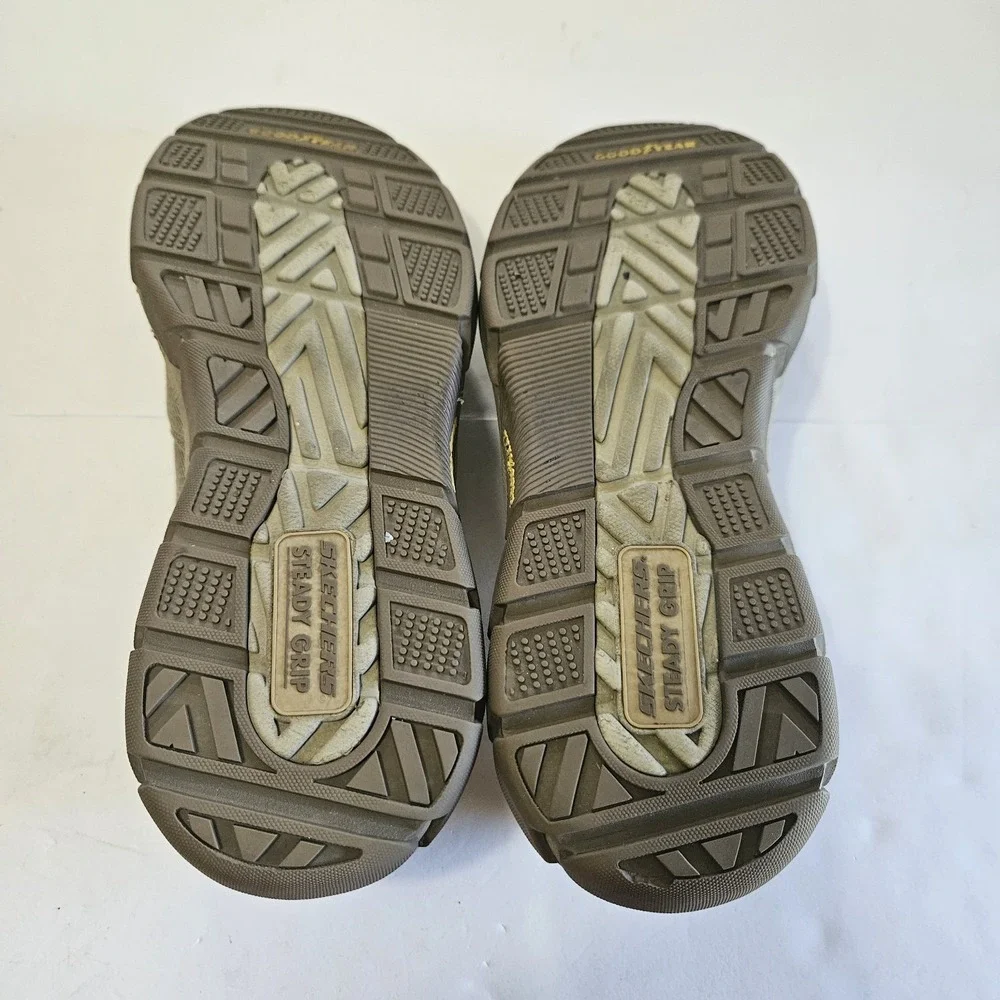 Skechers Men Relaxed Fit Air Cooled Memory Foam Tan Sz 13 Walking Comfort Shoe